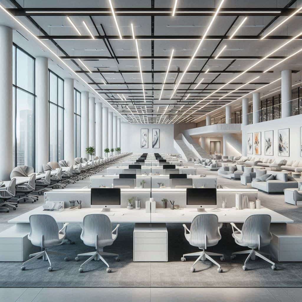 行政前台写字楼办公中的开放式工位管理碰到餐饮配送集中到达应由哪个岗位跟进